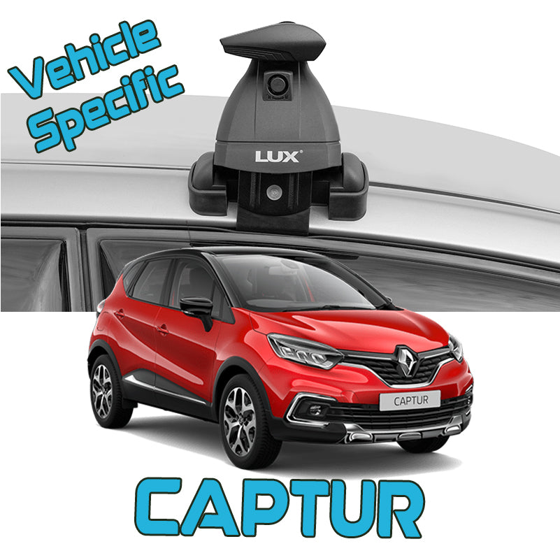Paw Lockable Aluminium Roof bars for cars with standard roof for Renault Captur 2013-- Paw Lockable Aluminium Roof bars for cars with standard roof for Renault Captur 2013--